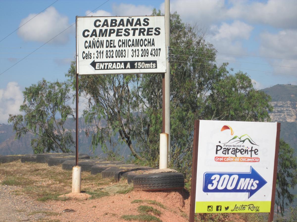 Cabanas Canon Del Chicamocha Aratoca Exterior photo